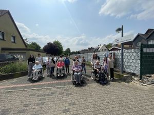 Rollstuhlführerschein am AWO-Seniorenzentrum